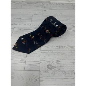 Vintage Looney Tunes Bugs Bunny Tie Men's Novelty Cartoon Necktie Warner Bros